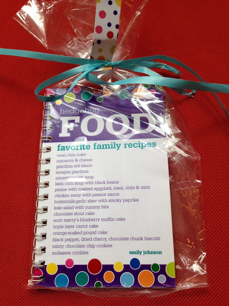 “In one of the early books, I forgot to include a very