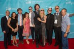 The cast and crew of SIFF film 'Big In Japan,' including director John Jeffcoat and the band Tennis Pro.