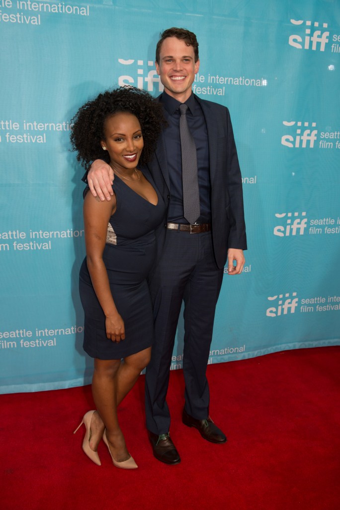 Another pair of attendees with sartorial flash at SIFF's 40th annual Gala event.
