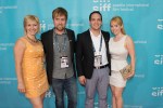 Director Brian Storkel and actor Preston Hocker of SIFF film "Fight Church"