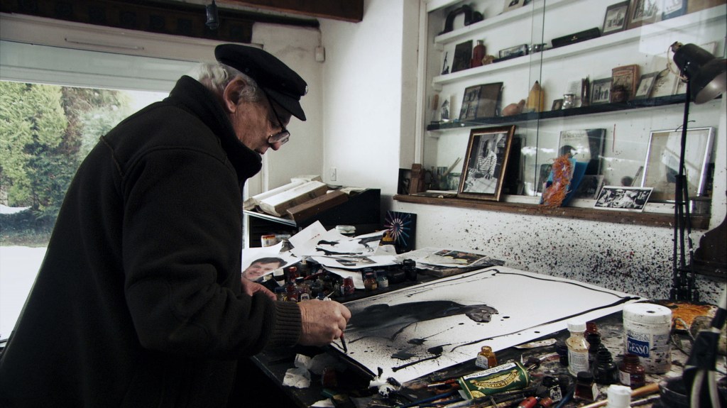 Steadman in his studio.