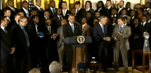 Poor Barry, he really could use some cheering up. “The onetime messiah