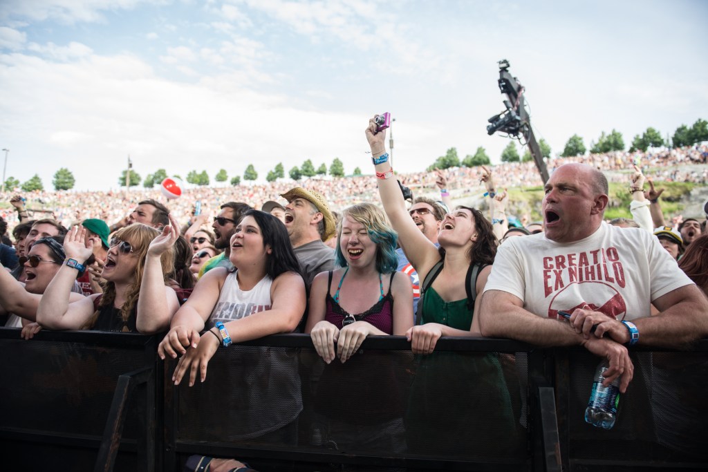 Visually exciting or not, Violent Femmes fans were going all out and loved every minute.