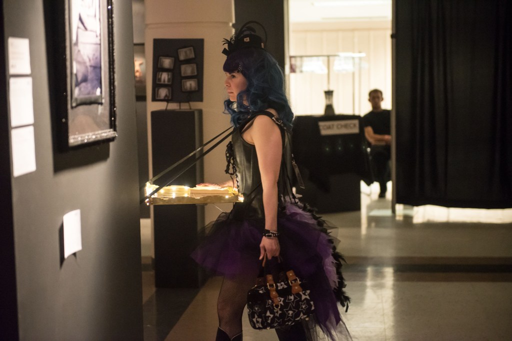 All sorts of costumes could be found throughout the fest.