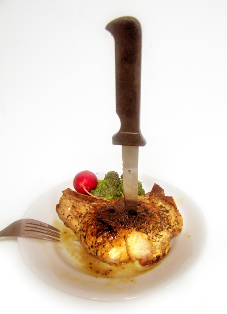 In the end, it wasn’t really about the pork chop.