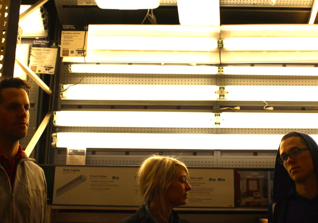 Darto at Home Depot, which they say "is a lot like Duvall." Photo by Kelton Sears