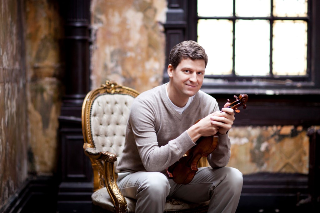 The festival’s artistic director, James Ehnes.