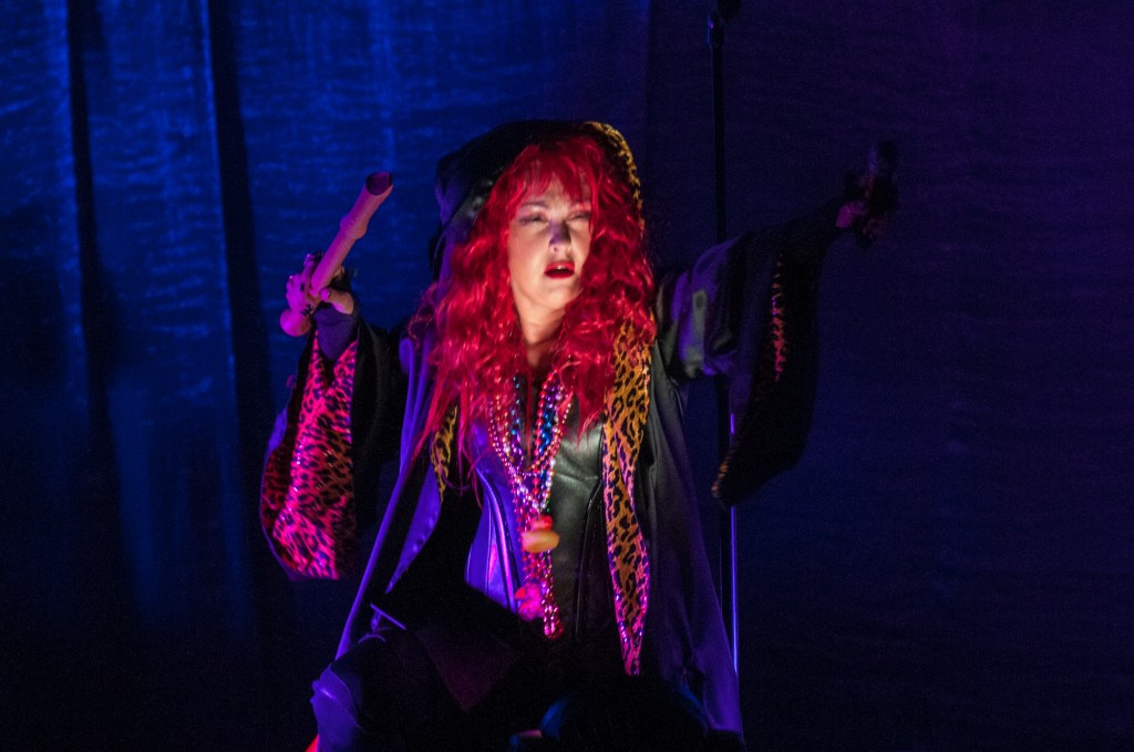 Cyndi Luaper put on one hell of a show.