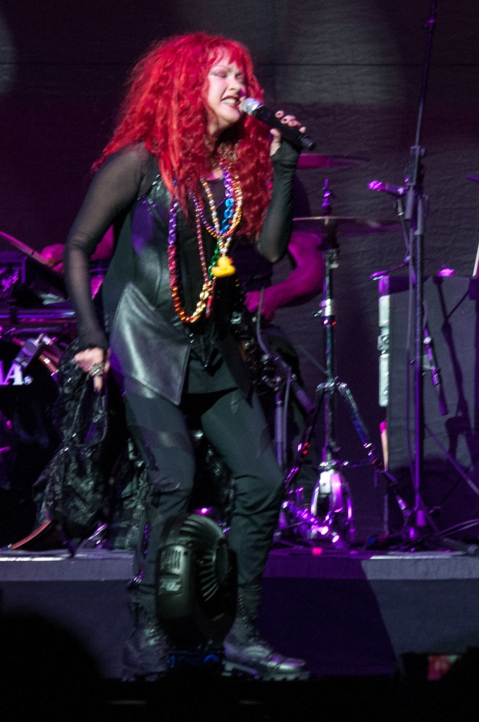 Cyndi Luaper put on one hell of a show.