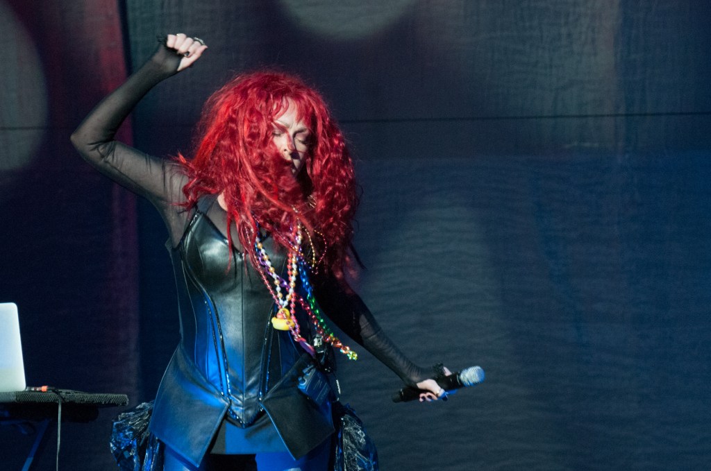 Cyndi Luaper put on one hell of a show.