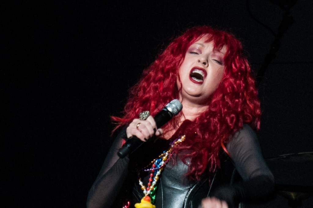 Cyndi Luaper put on one hell of a show.