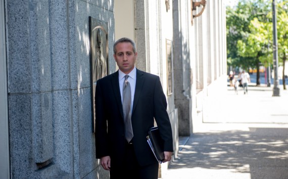 Ben Goldsmith gets to work. Photo by Morgen Schuler