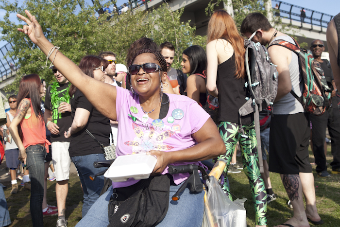 Live music was played throughout the festival weekend. Photo by Anna Erickson