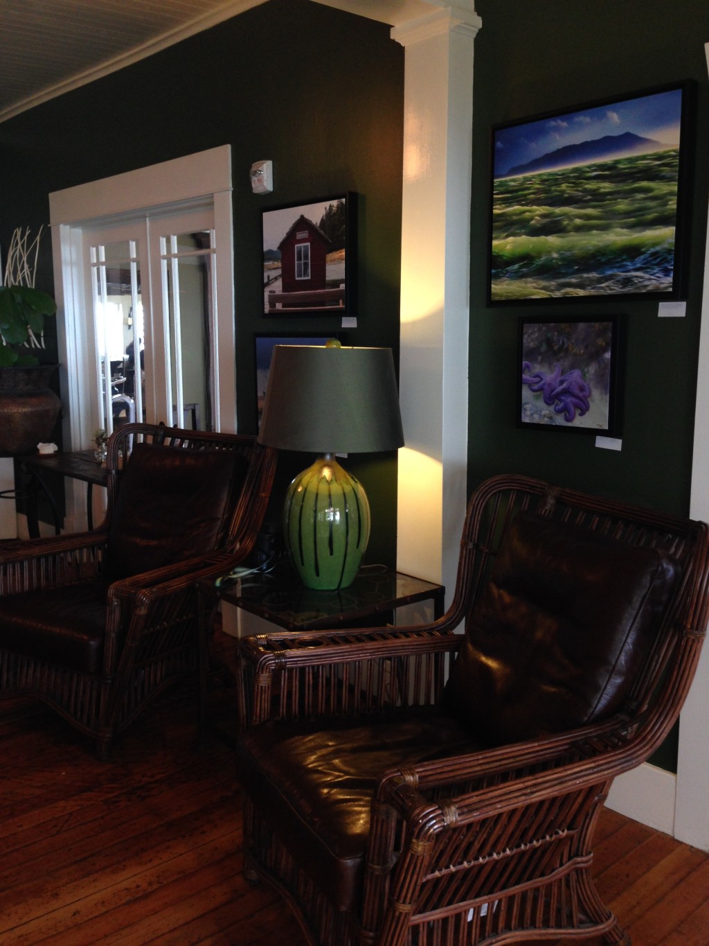 Inside the Inn's living area.  Photo by Nicole Sprinkle