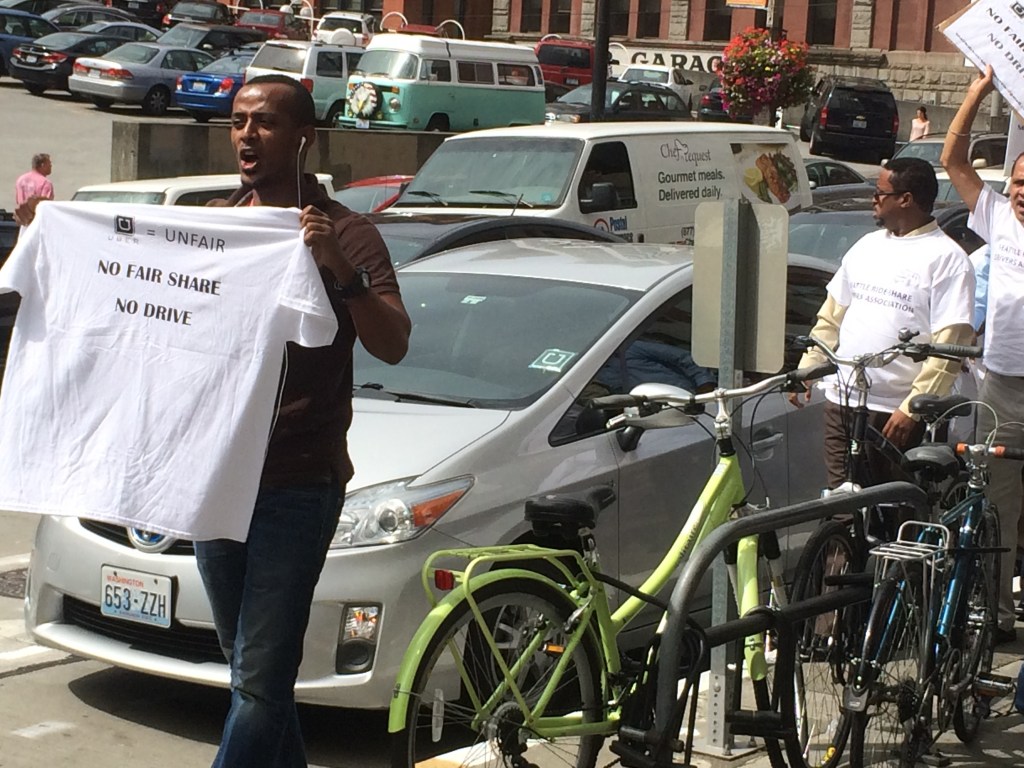 In size and shear numbers, it wasn’t exactly a sea of taxi