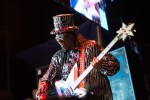 Bootsy Collins pumpd up the funk at one of the last performances of the night. Photo by Morgen Schuler