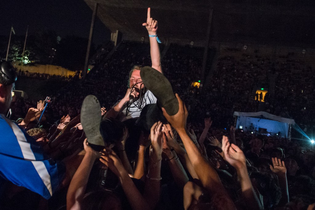 Head and the Heart closed out the night with hometown love abounds. Photo by Morgen Schuler