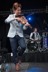 Kishi Bashi wowed the crowed with his pop violin melodies. Photo by Morgen Schuler