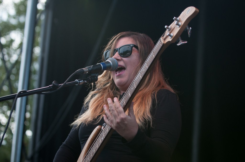 Luscious Jackson brought back the badass at their Fisher Green Stage performance. Photo by Morgen Schuler