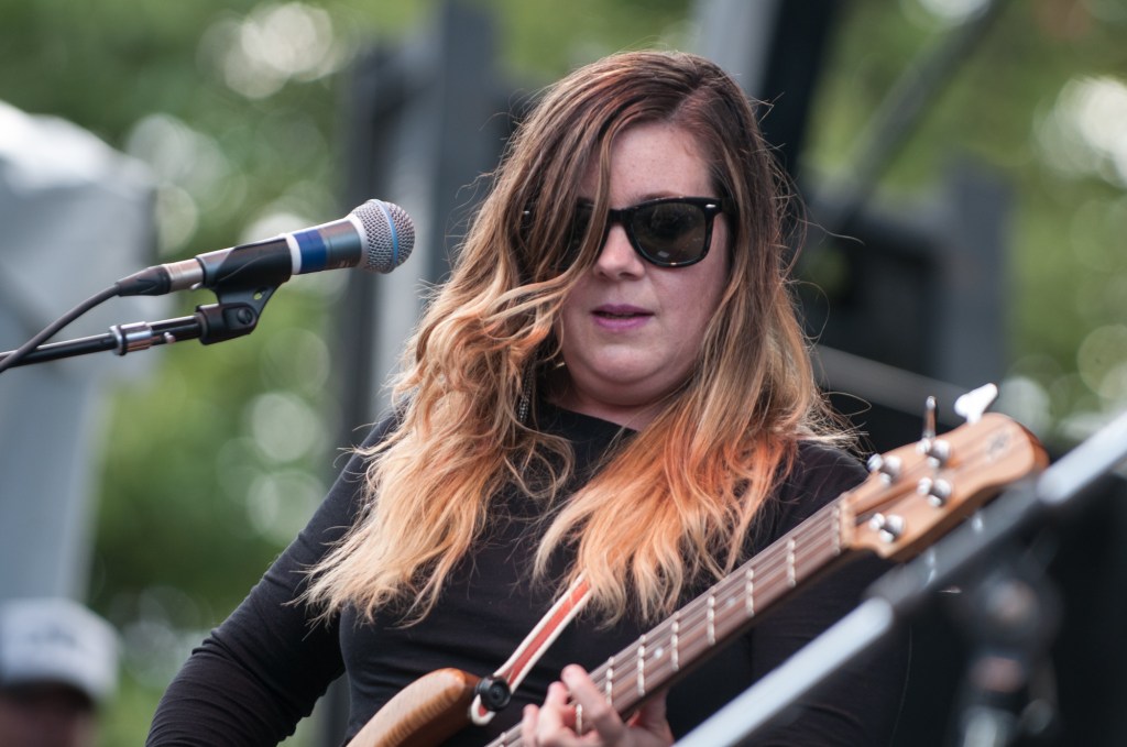 Luscious Jackson brought back the badass at their Fisher Green Stage performance. Photo by Morgen Schuler