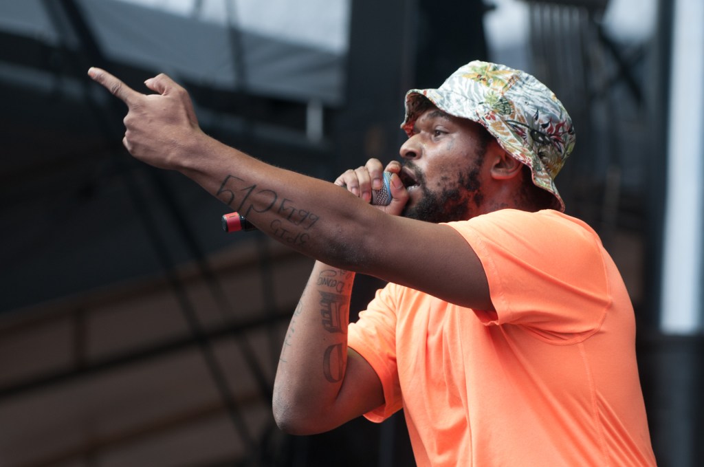Schoolboy Q had the crowd jumping around and singing along at the top of their lungs. Photo by Morgen Schuler