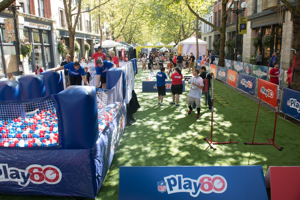 Let the festivities begin! Photo by Morgen SchulerVenturing down into Pioneer Square