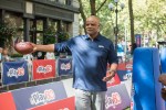 NFL legend Warren Moon was around hanging out with kids in the play zone. Photo by Morgen Schuler