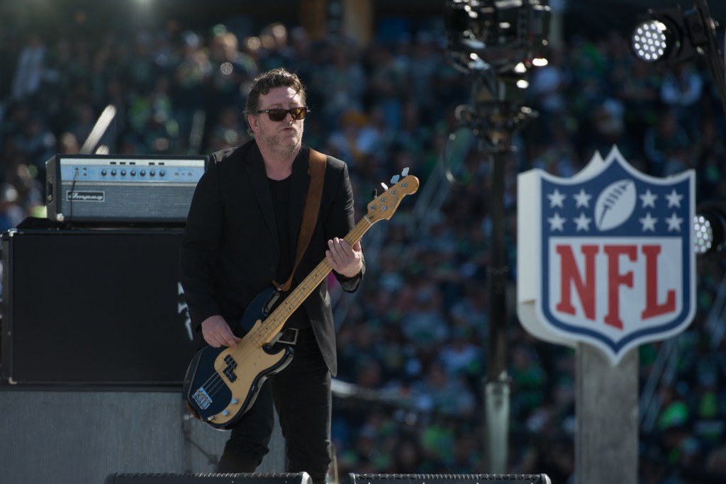 Soundgarden put on a show for their hometown to celebrate the start of the NFL season. Photo by Morgen Schuler
