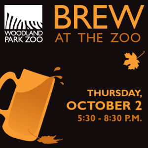 Woodland Park Zoo presents: Brew at the Zoo Thursday | October 2 5:30 |