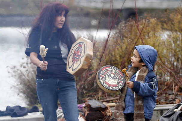 Sylvia Sabon with grandson Yahto