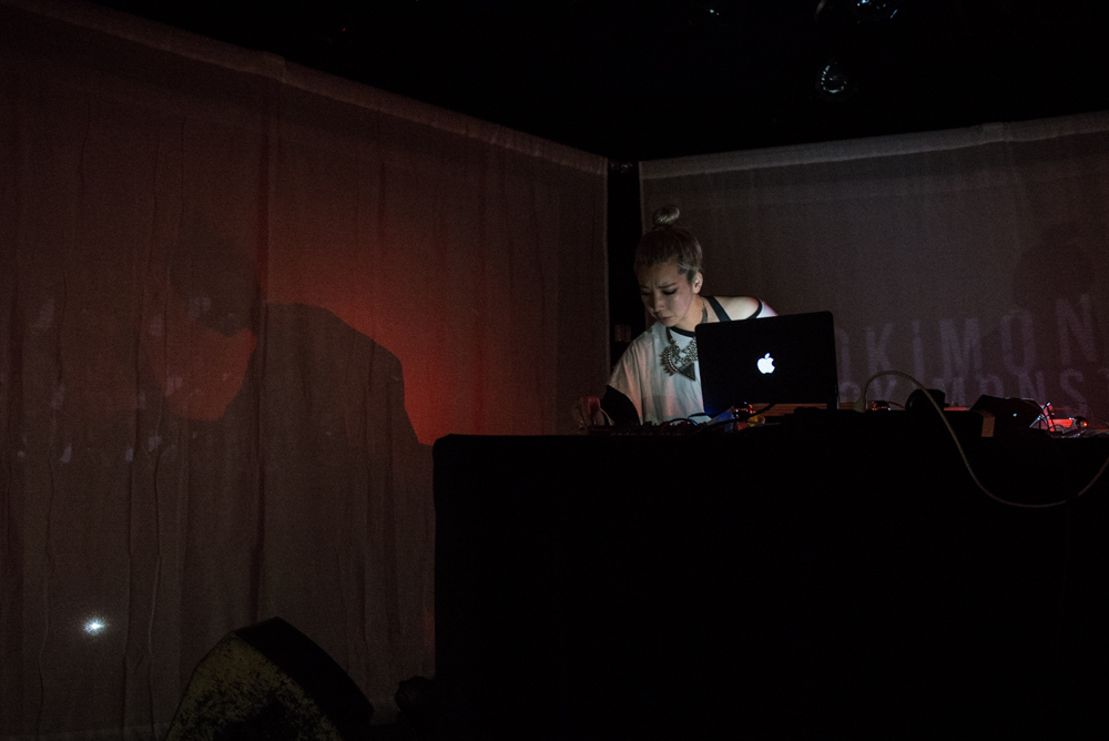 Tokimonsta's set left the crowd with an intense adorability high and bad case of dancin' feet.