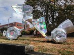 Mad Campus art installation: Sentinel.  Art by Kevin McCarthy