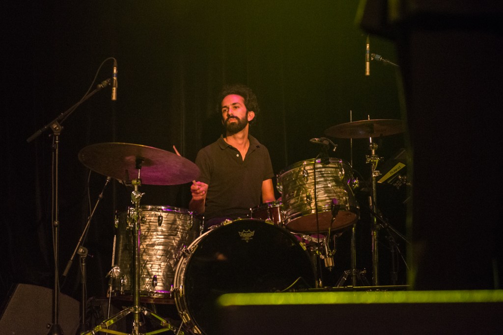 Perfume Genius, or Mike Hadreas, enchanted the audience Saturday night with his passionate and personal music. Photo by Morgen Schuler
