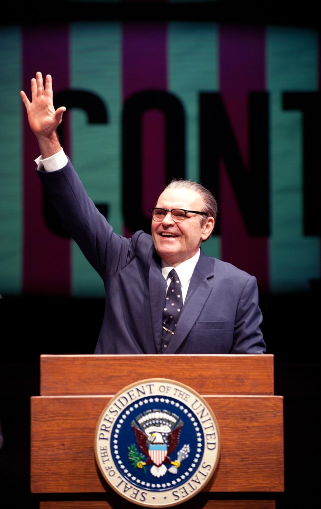 Willis as LBJ.Jenny Graham/Oregon Shakespeare Festival