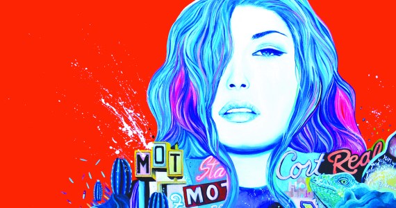 1. Violet’s Highway by Alex Achaval  Neon signage, rodeo culture, pop,