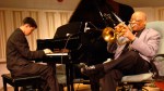 Kauflin (at piano) performs with Terry.Radius/TWC