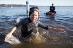 Hundreds turned out on Thursday to ring in the New Year by