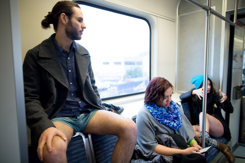 Nearly one hundred turned out Sunday afternoon for the 2015 No Pants