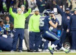 Seahawks' receiver Jermaine Kearse pulls down a deep, 33-yard pass in the first quarter.