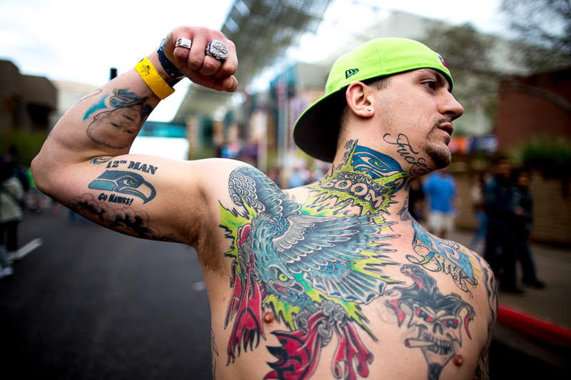 All week, Seattleites have been descending on Arizona for a brief midwinter