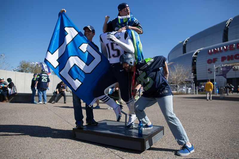 All week, Seattleites have been descending on Arizona for a brief midwinter