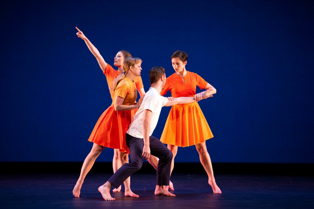 Mark Morris dancers perform Crosswalk.