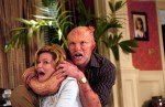 Banks and Rooker work out some marital issues in Slither.