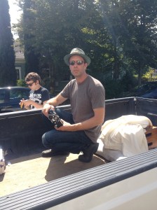 Hammen and his trusty Bolex.