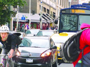 New transit doesn’t have to go underground, but it can’t stay here: Downtown streets are already at capacity.