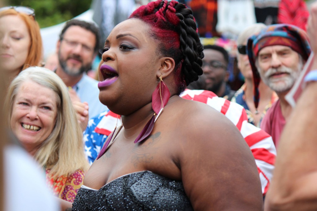 Grace Love won hearts and minds wandering into the crowd at her stunning Bumbershoot performance last year.