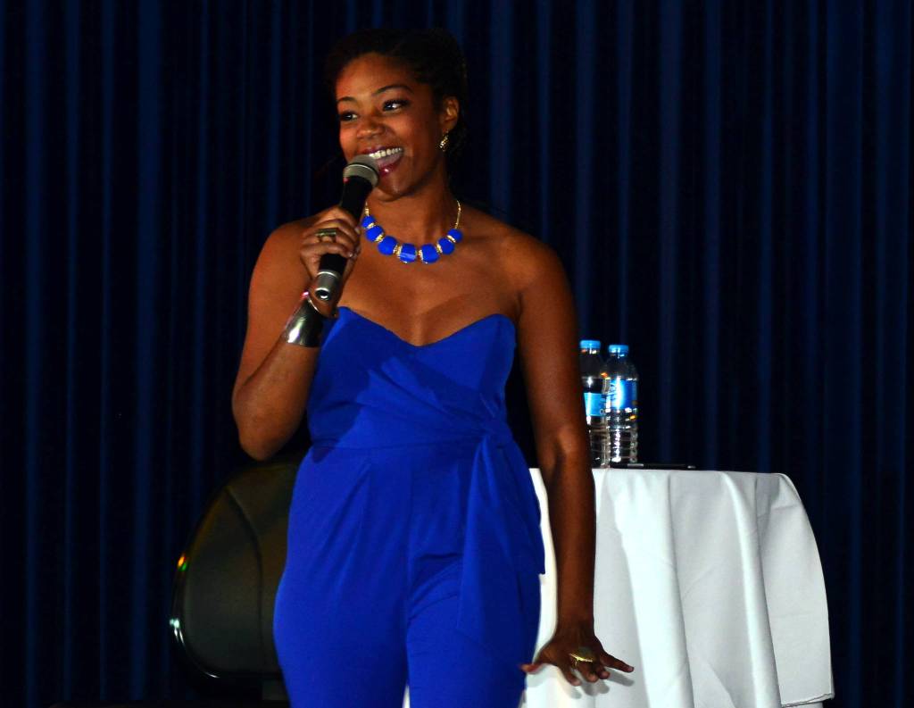 Tiffany Haddishs March stand-up show at The Paramount is a hot ticket.                                Photo by Staff Sgt. Eric Summers Jr./U.S. Air Force