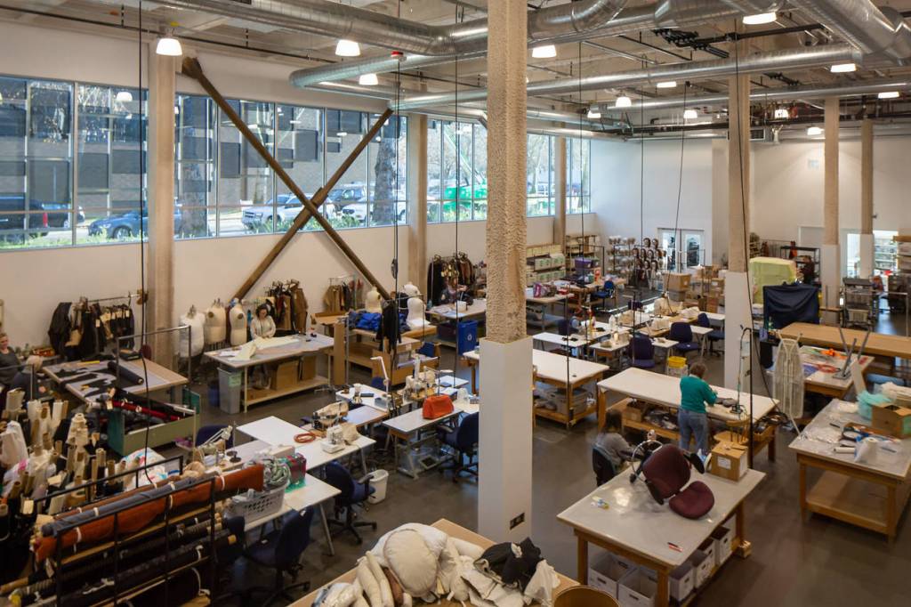 Seattle Operas costume shop. Photo by Sean Airhart