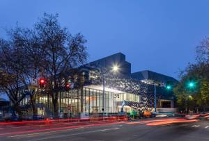 A view of Seattle Operas new home from Mercer Street. Photo by Sean Airhart