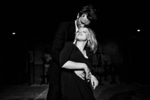 Tomasz Kot and Joanna Kulig simmer as musicians in love in <em>Cold</em> <em>War</em>. Photo by Lukasz Bak